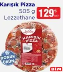 LEZZETHANE KARIŞIK PİZZA 505 G LEZZETHANE KARIŞIK PİZZA 505 G